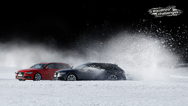 Audi #QuattroChallenge: Ice Track