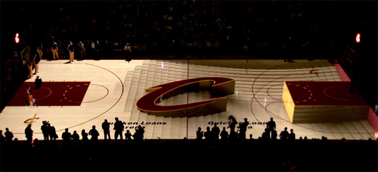 Basketball-Court 3D-Mapping