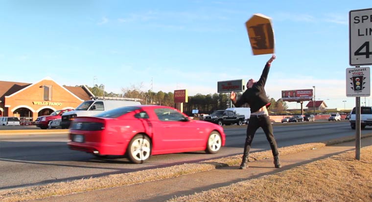 Worlds Best Sign Flipper