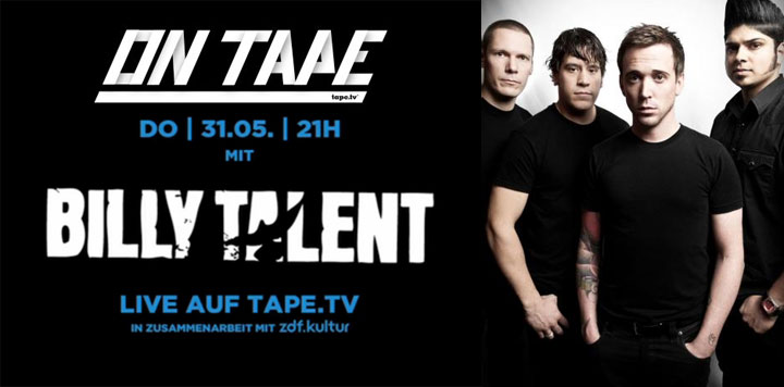 Gewinnt Tickets für Billy Talent!