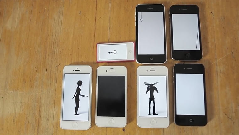 Musikvideo auf 14 Screens