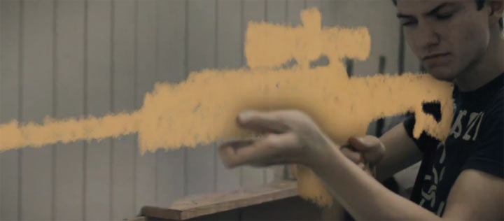 Kreidewaffenschießerei 2