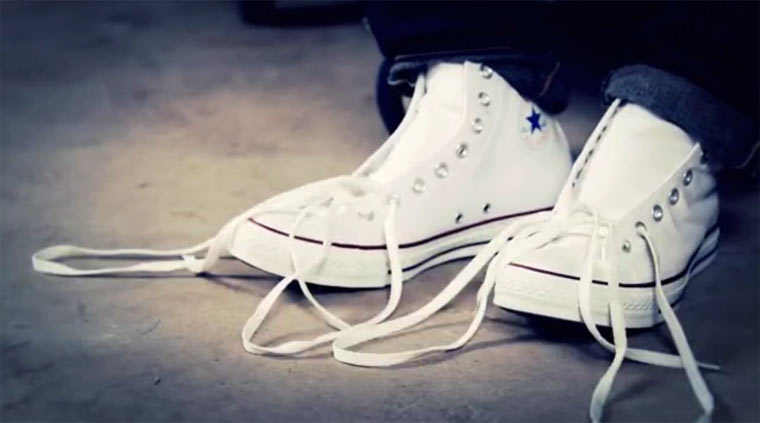 stylische Chucks-Stopmotion