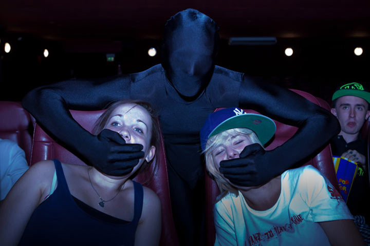 Kino-Ninjas sorgen für Ruhe im Saal