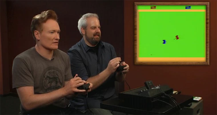 Conan spielt Atari 2600