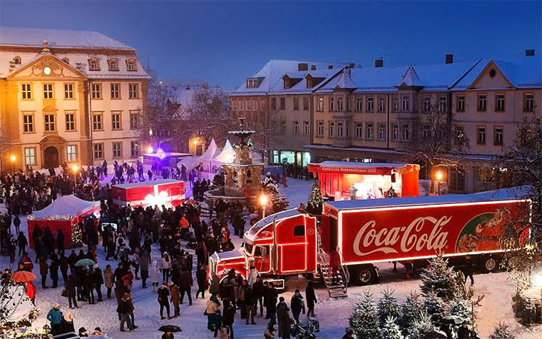 Coca-Cola Weihnachtstrucktour 2013