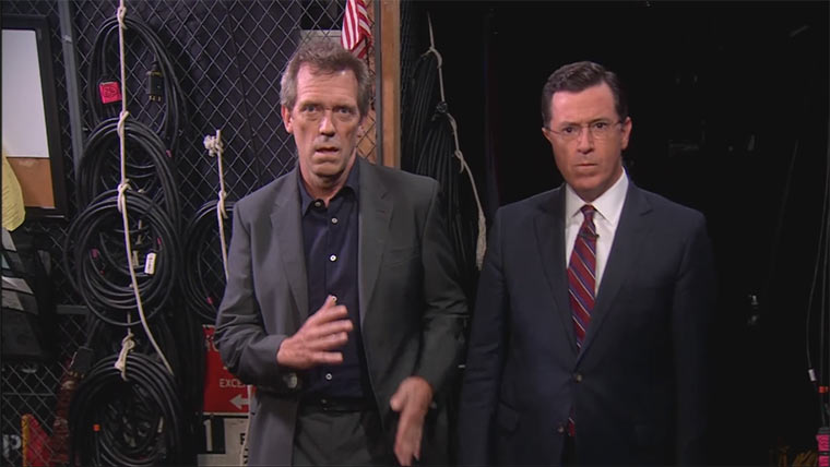 Stephen Colbert tanzt mit Promis zu Daft Punk