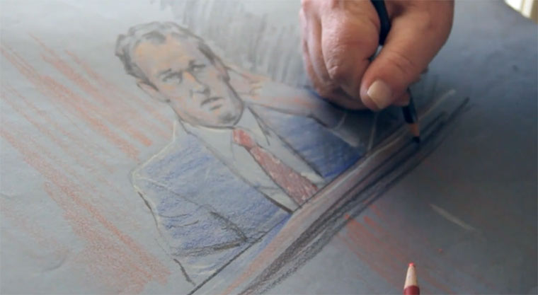 Courtroom Sketch Artist