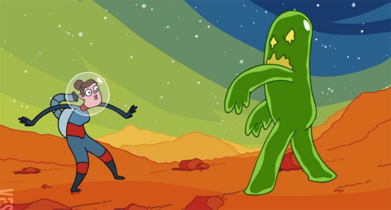 Animated Short: Attack of the Creeping Sludge