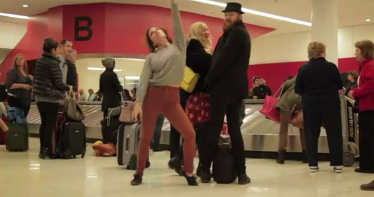 Dance Like Nobody’s Watching: Airport