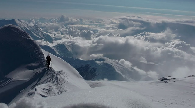 Bergstieg und Skiabfahrt: The Denali Experiment
