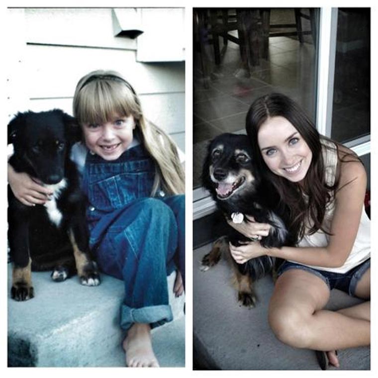 Fotos: Herrchen & Hunde damals & heute