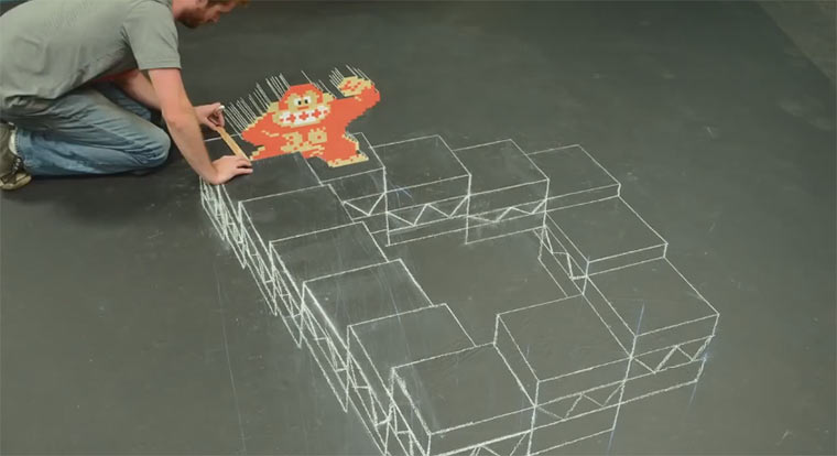 Donkey King meets M.C. Escher