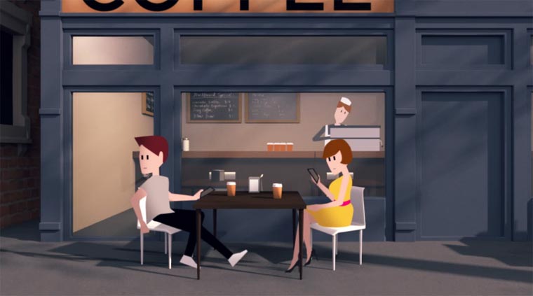 Animated Short: Männer müssen starren