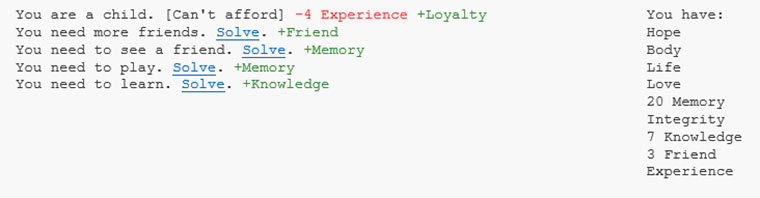 In Alltagsproblemen ertrinken