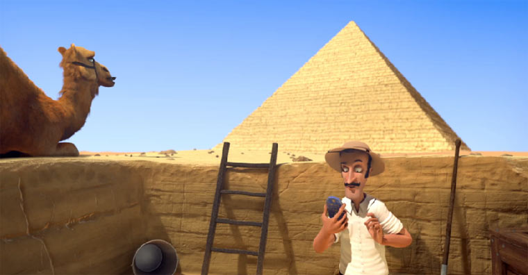 Ferngesteuerte Pyramiden