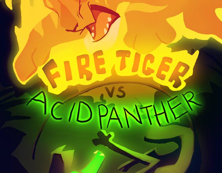 Fire Tiger vs Acid Panther