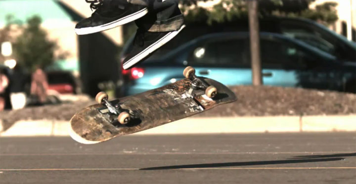 Skateboard: Ground Tricks in 1.000 fps