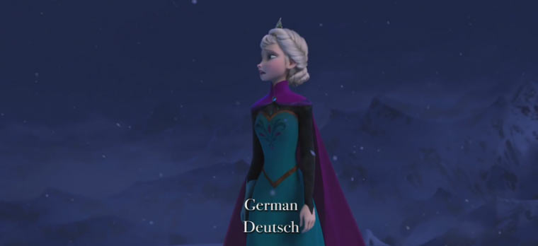 Frozen: Songversion in 25 Sprachen