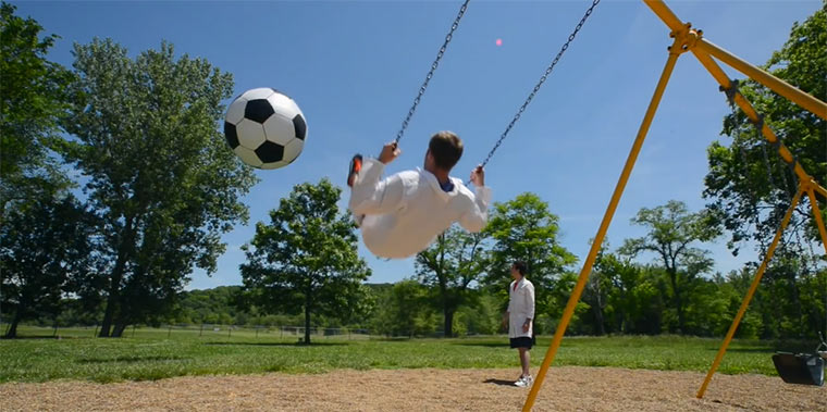 Giant Inflatable Soccer Ball