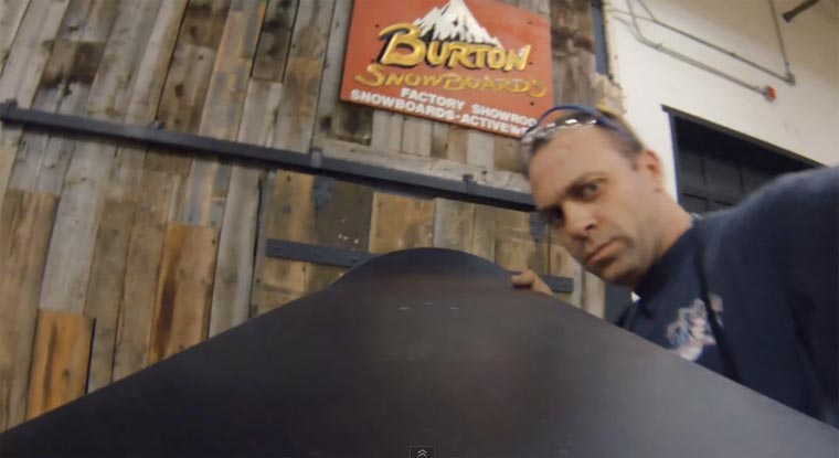 GoPro: Making of eines Shaun White-Snowboards