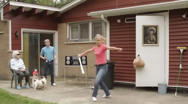 Die junge Schwerttänzerin