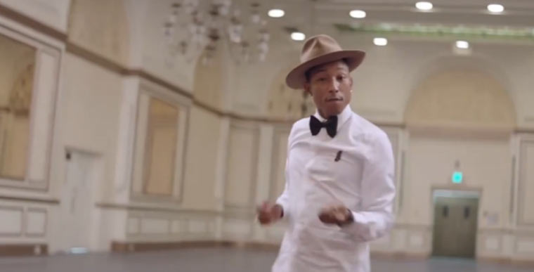 Pharells HAPPY ohne Musik