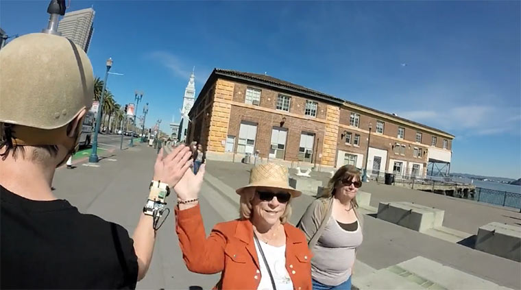 Die High-Five-Kamera