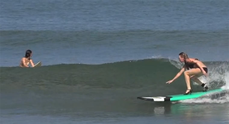 Surfing on High Heels