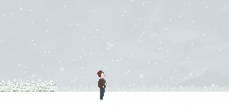 Mit der Zunge Schneeflocken zum Klingen bringen