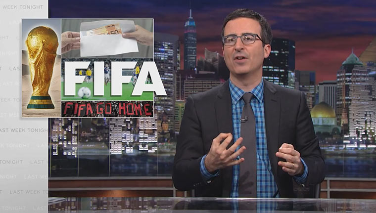 John Oliver nimmt sich die FIFA vor