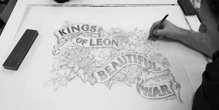 Making of eines Kings of Leon-Covers