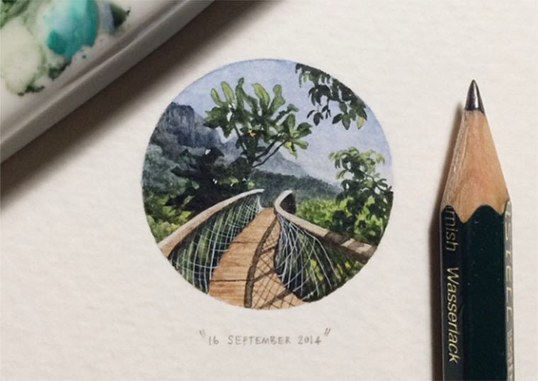 Postkarten für Ameisen