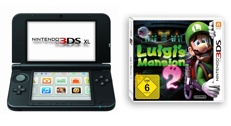 Werde Geisterjäger und gewinne einen Nintendo 3DS XL & Luigi’s Mansion 2