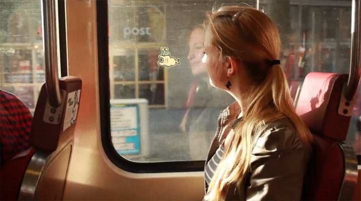 Langeweile im Bus? Spiel Man-Eater