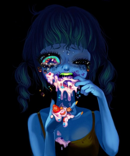 perfide Illustrationen: Manglo