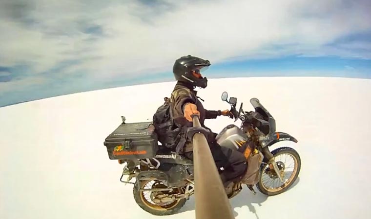 Auf dem Motorrad von Alaska nach Argentinien und zurück