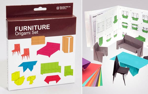 Möbel-Origami