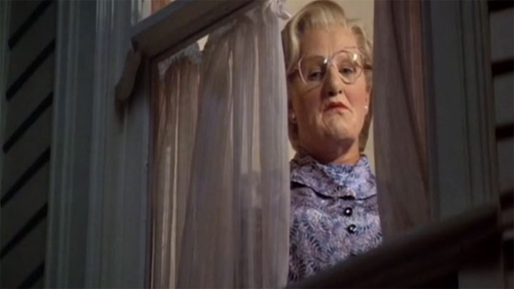 Mrs. Doubtfire Recut als Thriller