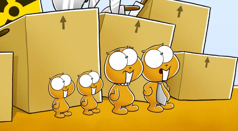 NICHTLUSTIG: Zeichentrickfolge + Crowdfunding