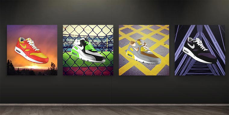 Mach aus deinen Instagram-Fotos Nike Air Max