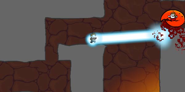 Ich bin du aus der Zukunft-Laserspiel