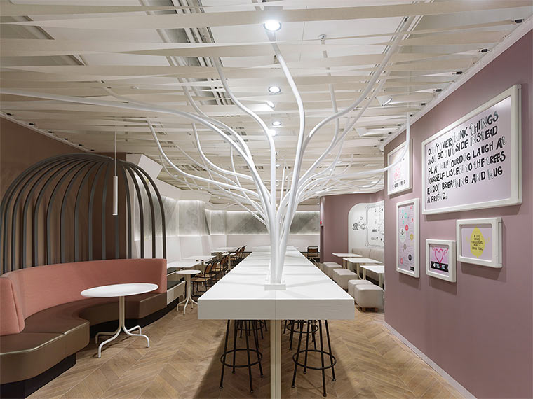 Architektur: das Not Guilty Restaurant