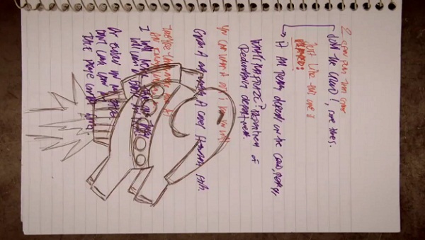 Schul-Notizblock-Kritzeleien-Animation