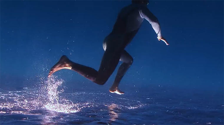 Perspektivwechsel unter Wasser