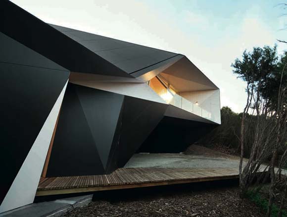 Das stylische Origami-Haus