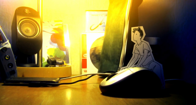 Stopmotion: Papierne Liebesgeschichte