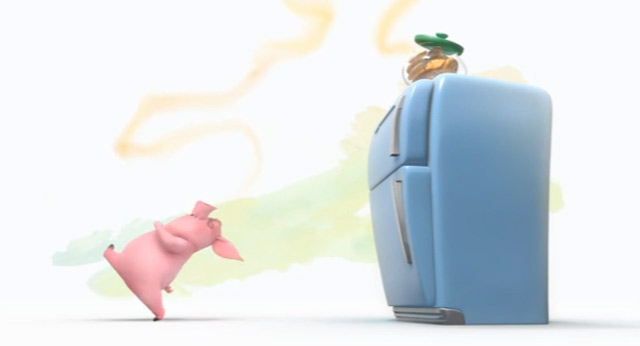 Das Schwein und die Kekse