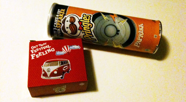 Pringles-Dosen-Lautsprecher & Gewinnspiel