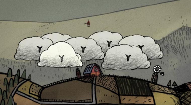 Die Schäfchenwolkenherde